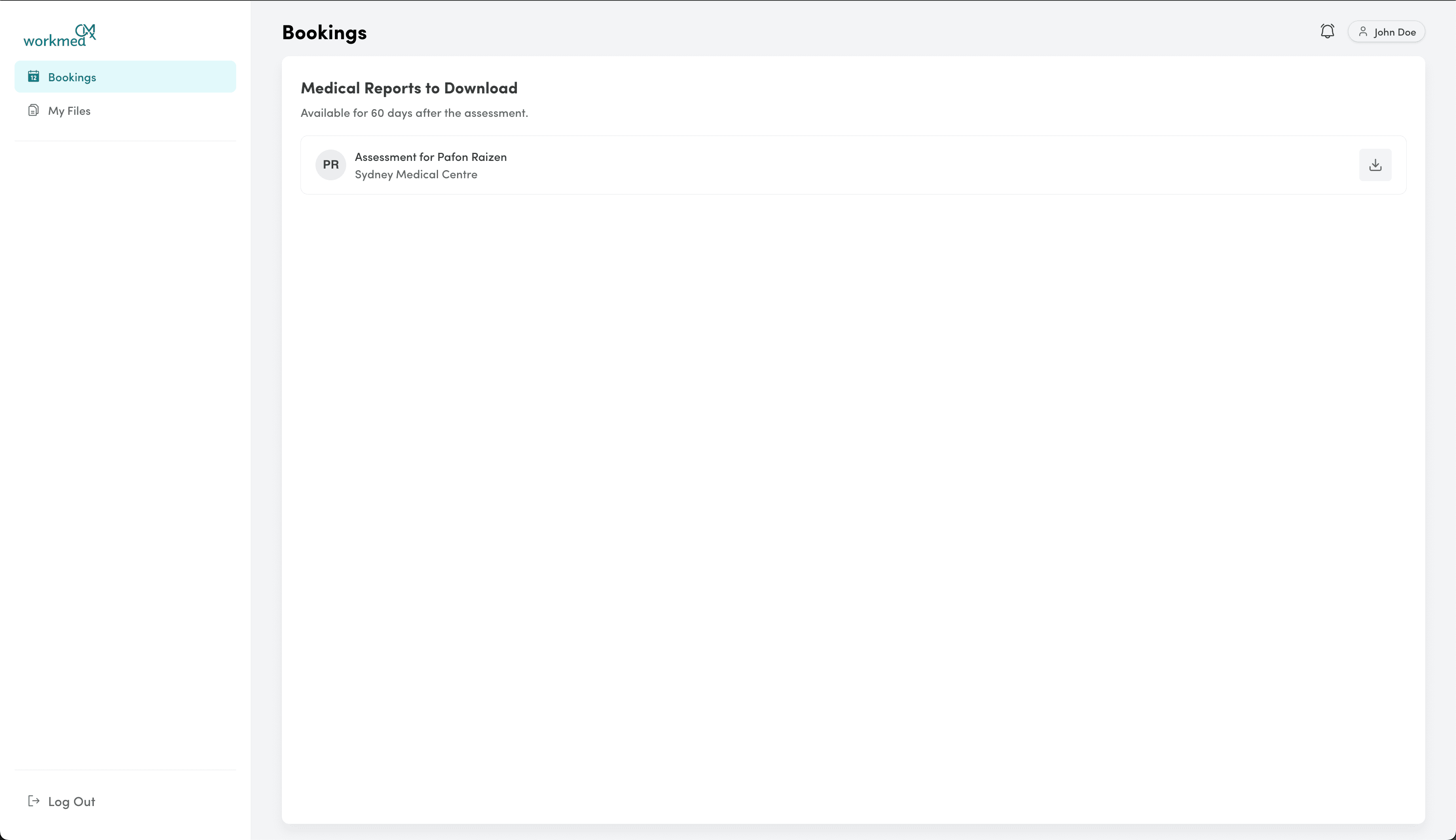 How to download reports in CMx Workmed